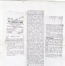 Photocopy Petrolia Advertiser- Topic